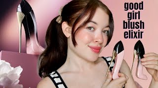 NEW CAROLINA HERRERA GOOD GIRL BLUSH ELIXIR PERFUME REVIEW [upl. by Aurelius267]