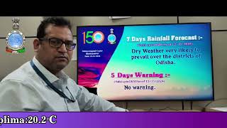 Weather briefing In Hindi by ScientistD Dr Sanjeev Dwivedi [upl. by Lleksah]