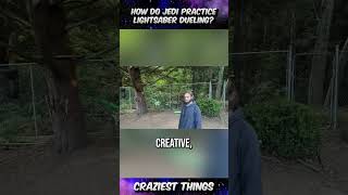 How do Jedi practice lightsaber dueling  Craziest Things Part 287 [upl. by Hernardo]