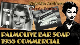 PALMOLIVE SOAP  1955 COMMERCIAL ADVERTISEMENT  VIAJEMIO TV ADS ARCHIVE BLAST FROM THE PAST [upl. by Amieva]