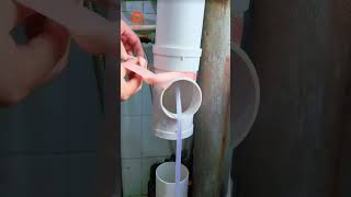 PVC pipe leak solutions tips 😲🛠️ professionalplumbing plumbingpvcidealekesolution [upl. by Ronyar419]