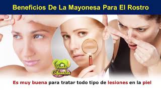 Como Hacer Una Mascarilla Casera De Mayonesa Para Limpiar La Cara [upl. by Odnalro]