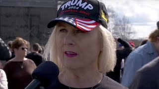 Racist MAGA Grandma Reacts To Trump Asking For BLMs Support [upl. by Panaggio]