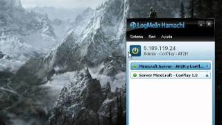 Como conectarse a mi server con hamachi  Tutorial comentado [upl. by Ativel898]