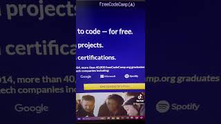 Just use free code camp coding learningcoding tech learning [upl. by Sayce]