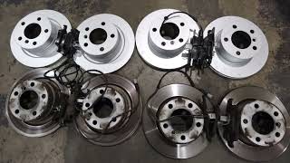 BMW 218i B38  Brake Replacement [upl. by Hanae]