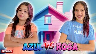 AZUL VS ROSA NO BROOKHAVEN QUEM SERÁ QUE GANHOU [upl. by Annal]