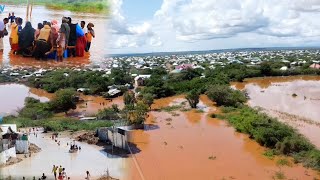 Roob mahiigaan ah oo ka daay Baardheere iyo Webiga oo ku Fatahay magaalada [upl. by Boeschen194]