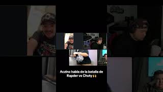 Aczino habla d Rapder vs Chuty redbull redbullbatalladelosgallos batalladelosgallos chuty gazir [upl. by Macur145]