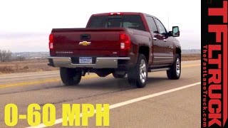 2017 Chevy Silverado 62L 060 MPH Review How Fast Is the Most Powerful Chevy HalfTon [upl. by Neerac]