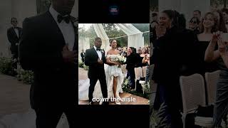 Corinne Foxx Weds Jamie Foxxs Emotional Father Daughter Moment [upl. by Aissela]