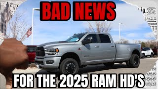 This Is BAD NEWS For The 2025 Redesigned RAM HDs [upl. by Lopez]