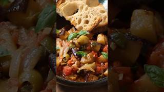 Eggplant Season Lets make Caponata eggplant cookingathome easyrecipes fallrecipes [upl. by Piwowar]