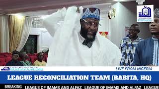 LEAGUE OF IMAMS AND ALFAS RECONCILIATION TEAM AT THE PALACE OF SOUN OGBOMOSO [upl. by Akital]