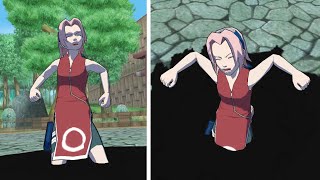 Naruto Gekitou Ninja Taisen 4  Sakura vs Jiraiya [upl. by Yesak]