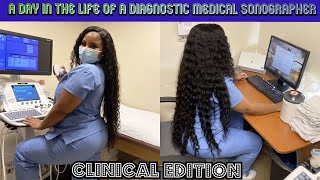 A day in the life of a Diagnostic Medical Sonography Student  CLINICAL EDITION [upl. by Siladnerb746]