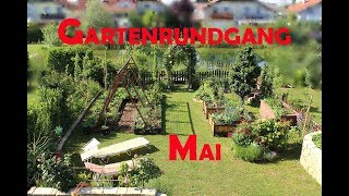 Gartenrundgang Mai [upl. by Ahsihat]