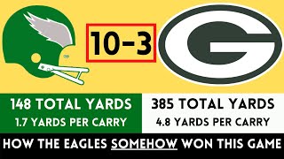 The Most SURPRISING Win in Philadelphia Eagles HISTORY  Packers  Eagles 1978 [upl. by Howard]