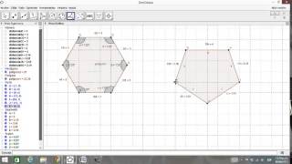 Polígonos regulares irregulares cóncavos y convexos en Geogebra [upl. by Akirea605]