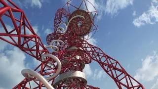 Behind the scenes at the construction of the slide at the ArcelorMittal Orbit [upl. by Telimay718]