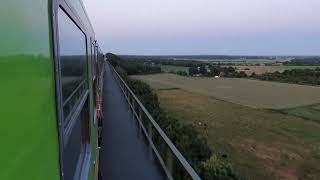 quotAlpen Sylt Expressquot über die Rendsburger Hochbrücke 6 9 2021 [upl. by Iy]