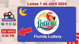 Florida Lottery EN VIVO 📺│Lunes 1 de abril 2024 1040PM [upl. by Sturges]