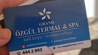 Afyon Grand Özgül Termal Tatil Köyü [upl. by Hctim]