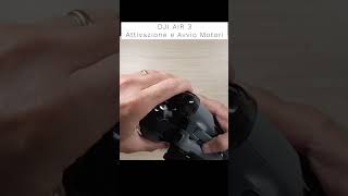 DJI AIR 3 Accensione e Avvio motori shorts drone dronevideo djiair3 viralvideo [upl. by Akcimat394]