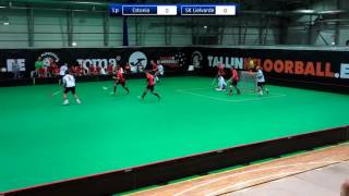 Tallink Floorball 2016 SK Lielvarde vs Estonian Men National Team [upl. by Bathesda]