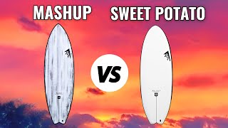 MASHUP VS SWEET POTATO  Which Firewire Groveler Surfboard Is BEST For You [upl. by Ykcin]