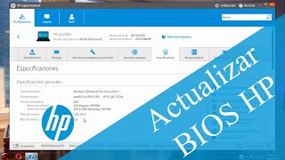 Actualizar BIOS HP de forma fácil y segura en Windows 78110 Resubido2021 [upl. by Notneiuq]