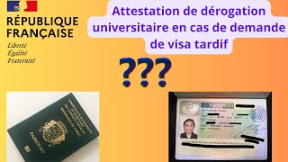 Campus France voici ce quil faut connaître en cas de demande de visa tardif [upl. by Adnilrem]