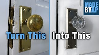 How to Replace a Doorknob  Mortise Lockset [upl. by Airret]