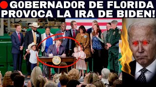 🔴RON DESANTIS ENDURECE LAS PENAS DE CÁRCEL en DELITOS COMETIDOS POR INMIGRANTES N0LEGALES🔥 [upl. by Bentlee]