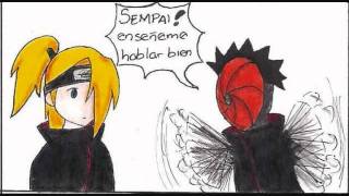 parodia akatsuki ¡tobi habla bien [upl. by Llednol]