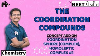 The Coordination Compounds Class 12 Inorganic Chemistry NEET  NCERT Chapter 9 Homoleptic Complex 1 [upl. by Hintze]