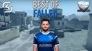 CSGO  FalleN  BEST AWPER OF 201617 Smart Clutches VAC Shots AWP Plays [upl. by Aynot]