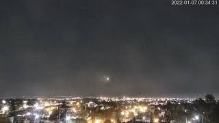 Meteorito grabado en México el 7 de Enero del presente año [upl. by Eizle]