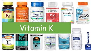 Vitamin K STRONGLY RECOMMENDED [upl. by Lebasi]