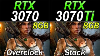 RTX 3070 Overclock Vs RTX 3070 Ti  1440p and 2160p Gaming Benchmarks  Ray Tracing Benchmarks [upl. by Cockburn519]