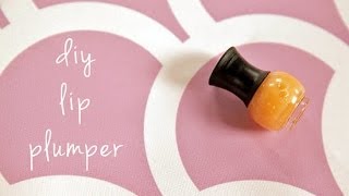 DIY Beauty  Lip Plumper That Doesnt Burn  Beauty How To [upl. by Manon]