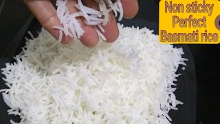 How to boil rice  how to cook rice  Tips To make perfect non sticky basmati rice  biryani rice [upl. by Shandra]