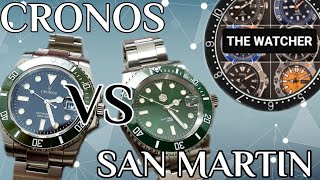 ⭐San Martin Vs Cronos⭐ Battle of the Subs 🛥 Full Comparison  The Watcher [upl. by Compton]