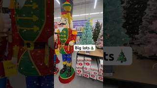 Big lots🎄shopping walkthrough biglots like fyp christmas winter christmasdecor subscribe [upl. by Brine]