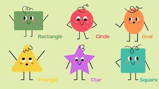 Shapes and Colors Song for Kids  Fun Learning with TinyTutorKidsTV [upl. by Ecnadnak]