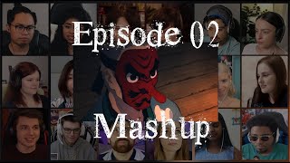 Demon Slayer Kimetsu no Yaiba Episode 2 Reaction Mashup  鬼滅の刃 [upl. by Ynohtnaleahcim753]