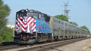 Metra Evening Rush at Elgin amp Morton Grove [upl. by Shear43]