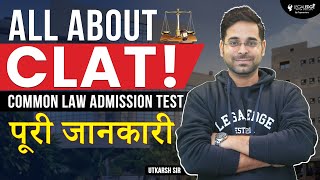 CLAT 2024 Exam Details in Hindi  All About Common Law Admission Test  CLAT 2024 Preparation [upl. by Enyawud]