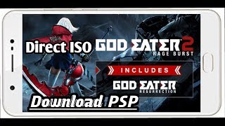 Download God Eater 2 PPSSPP Android  GamePlay [upl. by Anoik]