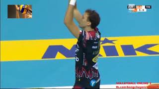 Perugia vs Trentino l 2018 Italy Men Volleyball Super Cup l Semifinal [upl. by Naihs]